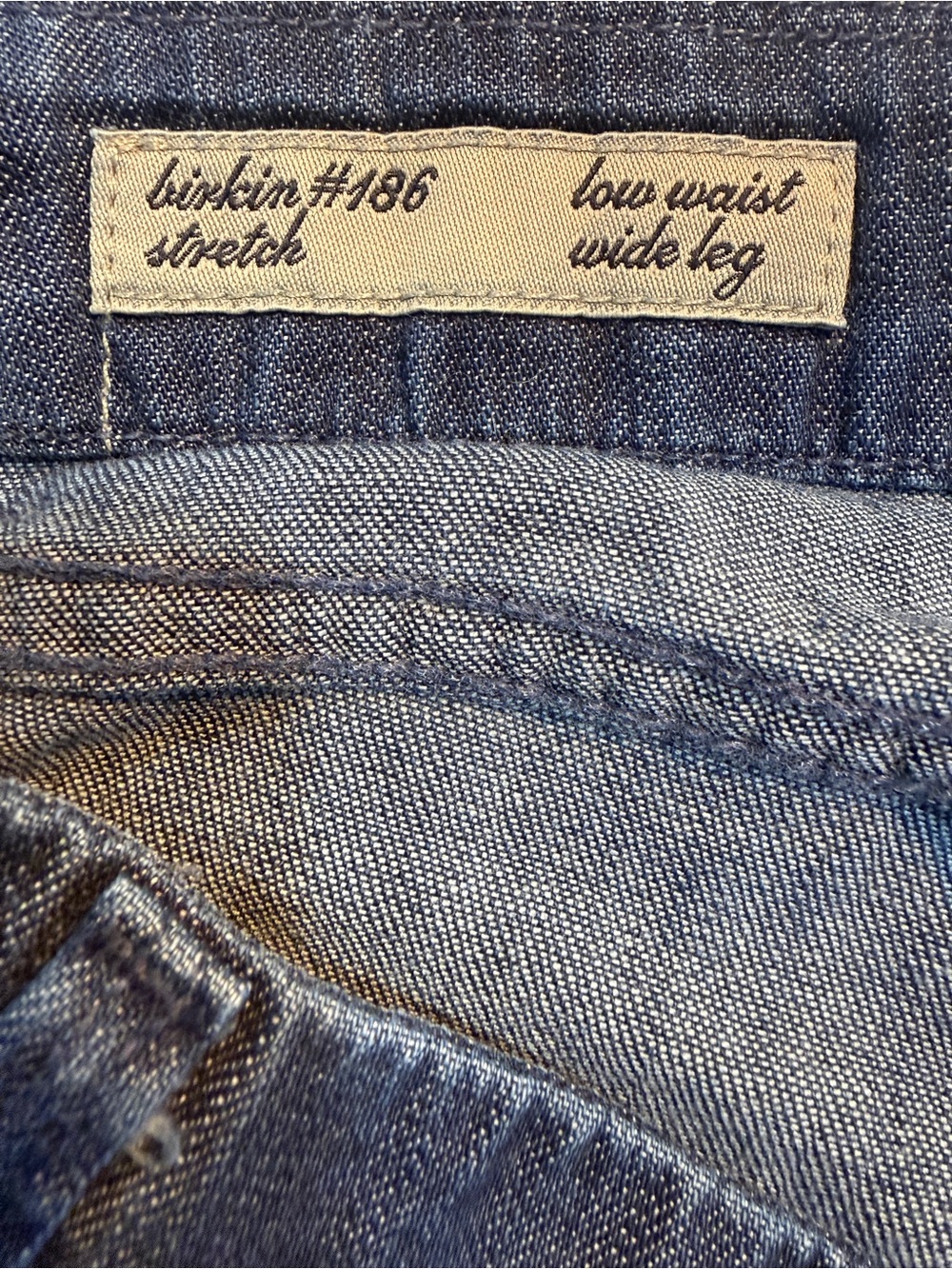 Citizens of Humanity Berkin Wide Leg Jeans Size 28 Low Rise Stretch Denim - Picture 9 of 10